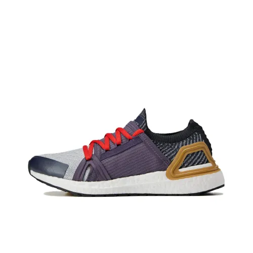 Adidas STELLA MCCARTNEY ULTRABOOST Slip-resistant Abrasion-resistant Low Top Беговые кроссовки Женские Серый Фиолетовый