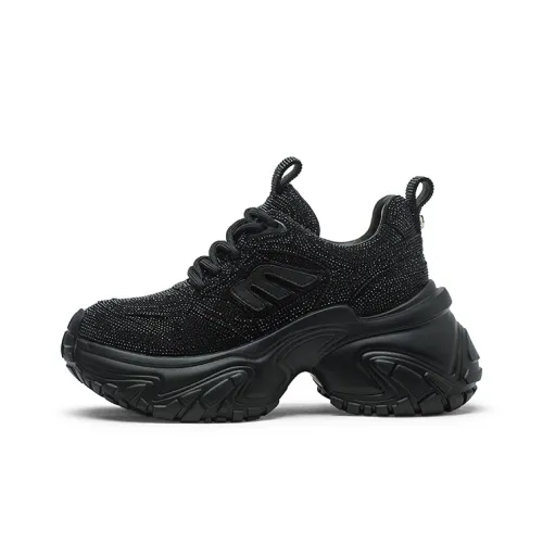 Coup de Foudre Амортизация Высота Увеличение Низкий Топ Толстая Подошва Женские