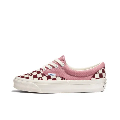 Vans Era Устойчивые к истиранию Низкие Кроссовки для скейтбординга Унисекс Розовые