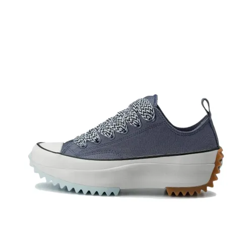 Converse Run Star Hike Беговые кроссовки Низкий Топ Синий Женский