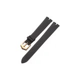 Крученая шелковая нить, черная, золотая пряжка