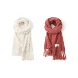 2 шт (Молочно-белый + Персиково-красный)