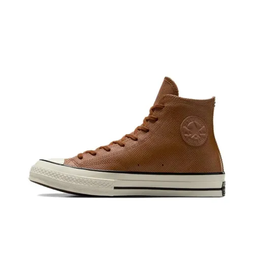 Converse Chuck 70 Противоскользящие устойчивые к истиранию высокие кроссовки для скейтбординга унисекс коричневые