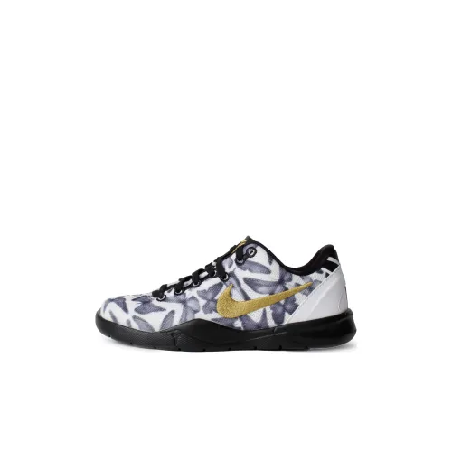 Детская баскетбольная обувь Nike Kobe 8 Low Top Белый Золото для дошкольников