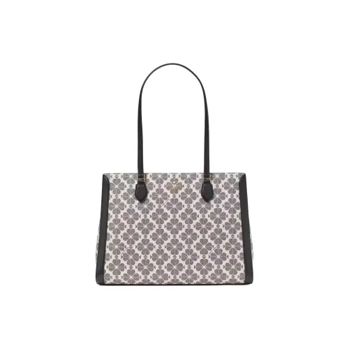 Kate Spade Поливинилхлорид Тоут Сумка Сумка для покупок Сумка Сумка через плечо Большая Женская Черная