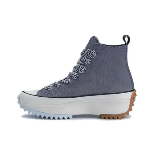 Converse Run Star Hike High Топ Кеды Женские Матовый Фиолетовый