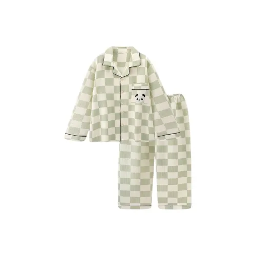 Bejirog Pajama Комплект Женский Панда Латте