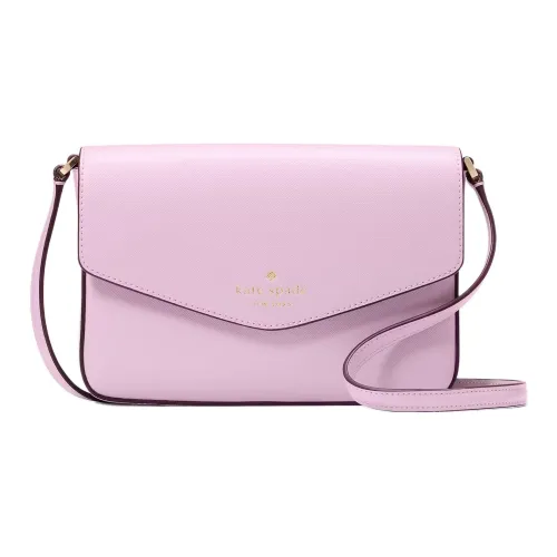 Kate Spade Saffiano кожа через плечо мини сумка женская ягодная кремовая