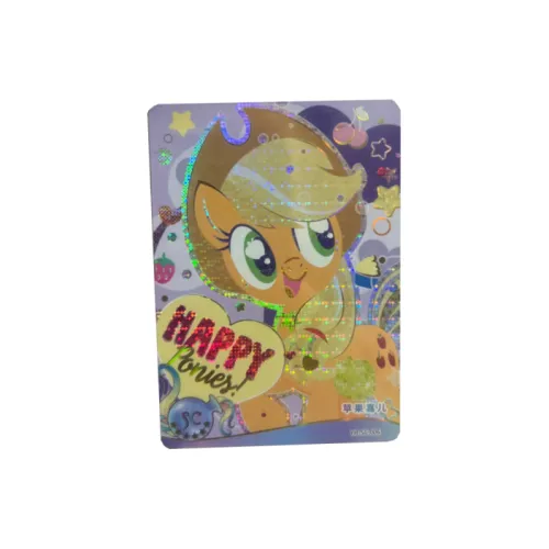 KAYOU My Little Pony Card Huiyue Сумка EX EDITION Вторая версия Эпплджек YH SC 006 IP Аниме Карточки 1 шт