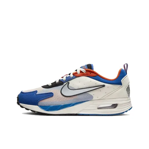 NCAA x Nike Air Max Solo Abrasion Resistant Дышащий Низкий Топ Повседневная Обувь Мужская Белый Синий