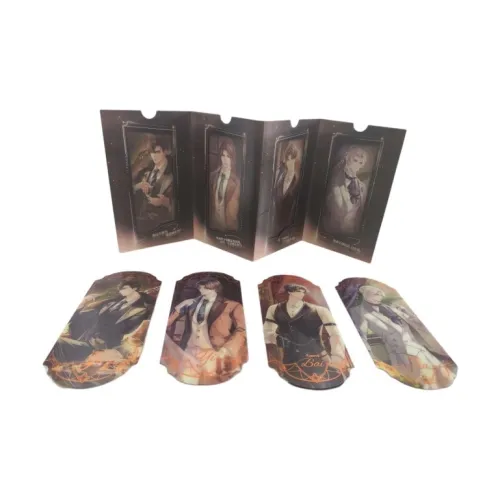 KFC Beyond The World A Gilded Memory IP Аниме Карточки 4 Штуки Набор