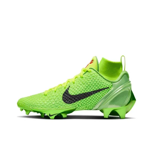 Nike Vapor Edge Kobe 6 Противоскользящие и Устойчивые к Износу Поддержка MID Тренировочные Кроссовки Мужские Зеленые