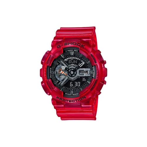 CASIO Кварцевый механизм Смольный ремешок Часы для мужчин Черный циферблат