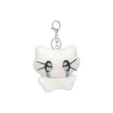 Крячащаяся кошка + серебряный брелок