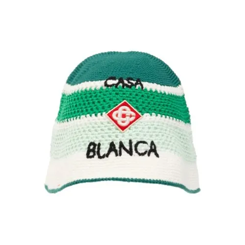 CASABLANCA Хлопок Шапки-бини Мужской Зеленый