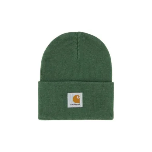 Carhartt Acrylic Beanies Men's Green Кархарт Акриловые Шапки-бини Мужские Зеленые