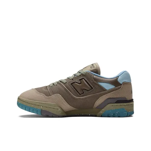 New Balance NB 550 Low Топ Винтажные Баскетбольные Кроссовки Мужские Коричневые