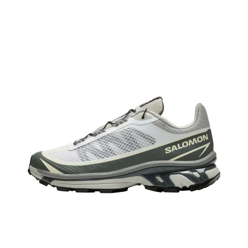 SALOMON XT 6 FT Slip-resistant Abrasion-resistant Low Top Casual Shoes Unisex Purple Gray SALOMON XT 6 FT Противоскользящий устойчивый к истиранию низкий топ повседневная обувь унисекс фиолетовый серый