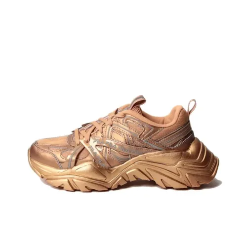 FILA Electrove 2 Low Топ Повседневная обувь Женская Розовое золото