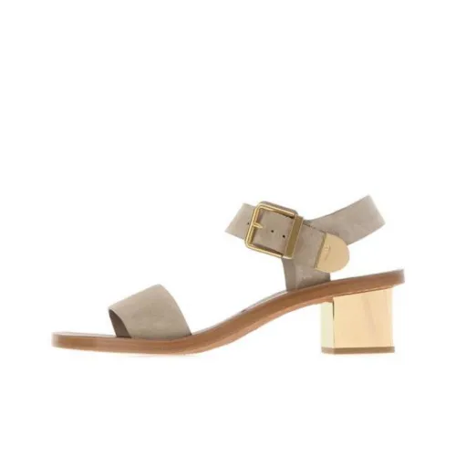Chloe Rebecca One Strap Sandals 4CM Women's Umber