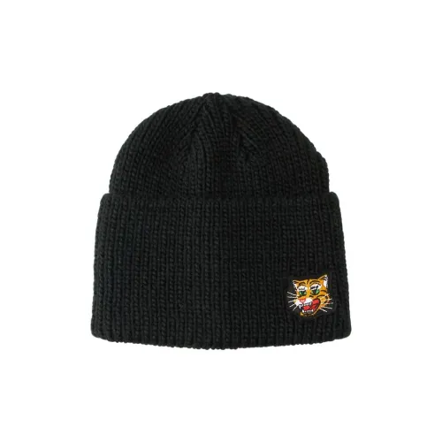 Onitsuka Tiger Акриловые шапки-бини Мужской Светло-серый Черный