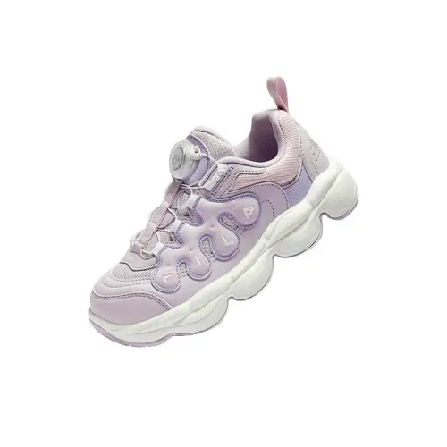 FILA KIDS BOA Rebound Низкий Топ Детские Баскетбольные Кроссовки Светлая Лаванда Фиолетовая Подростки