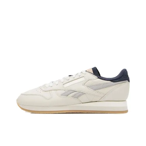 Reebok Classic Leather Low Топ Повседневная обувь Унисекс Экрю