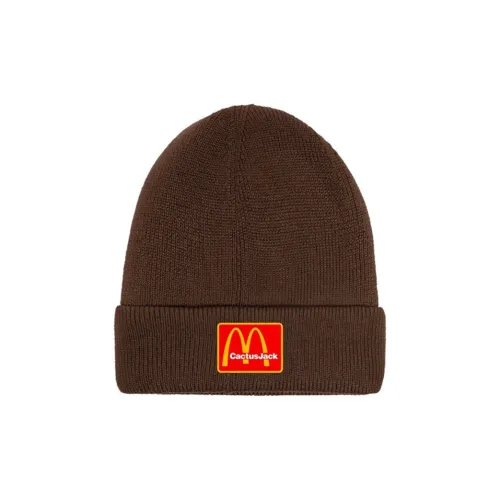 Travis Scott Шапки-бини Мужской Коричневый