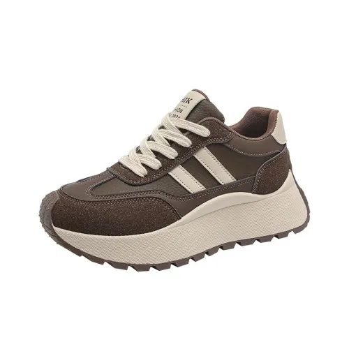 TONYBEAR Устойчивый к истиранию Низкий Топ Chunky Повседневная обувь Женская