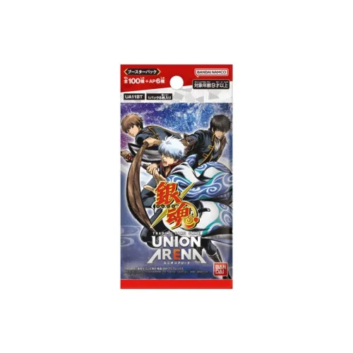 BANDAI UNION ARENA Gintama Дополнительный пакет IP Аниме Карточки FIVE Пачка One Коробка Включено