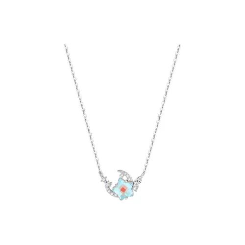 Misongma 925 стерлинговое серебро Подарок для девушки Ожерелье Женское