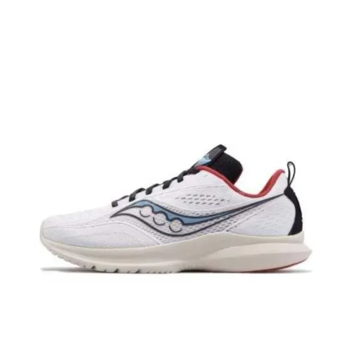 Saucony Kinvara Essence 13 Амортизация Низкий Топ Беговые кроссовки Женские Белые