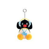 Пингвин слушает музыку