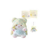 Одеяло Медведь Антенна Рыбка Плюшевый (20 см) + Плюшевый Брелок + Подарочная Коробка Сумка для покупок