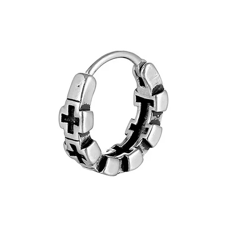 FOREVER MELODY Серьги из титанового стального сплава Мужские