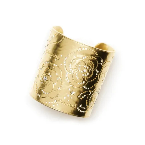 CHANEL Металл Браслеты Женские Золото