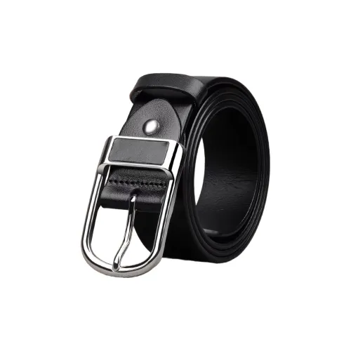 JKEM Ремни из ПУ (полиуретана) и кожи унисекс ширина 3,8 см