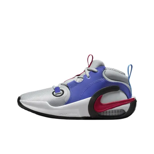Nike Air Zoom Crossover 2 Детские баскетбольные кроссовки MID Топ Серо-голубой/Белый Унисекс