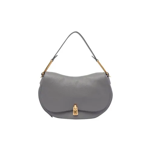 COCCINELLE GRAIN LEATHER Сумка через плечо Сумка среднего размера Женская Темно-серый