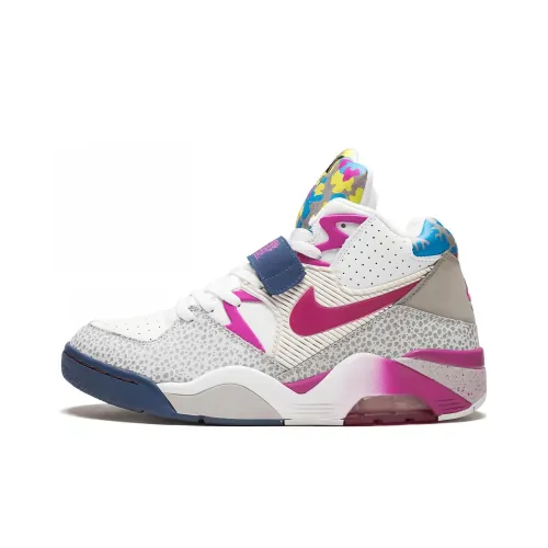 Nike Air FORCE 180 'UNION' Амортизация Износостойкий MID Топ Скейтборд Кроссовки Унисекс Розовый