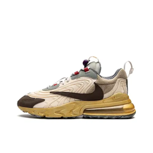 Nike Air Max 270 Low Топ Повседневные Беговые Кроссовки Мужские Экрю