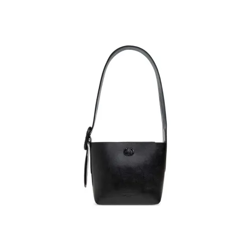 Kurt Geiger London Кожа Ведрообразная Сумка Сумка Сумка через плечо Маленькая Женская Черная