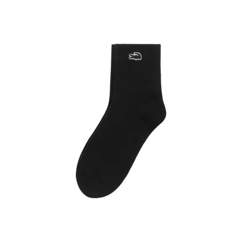 LACOSTE 1 шт Черные Женские Носки MID до икры