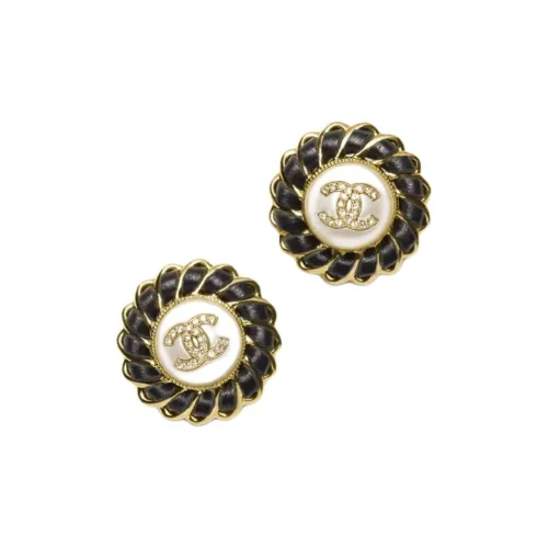 CHANEL Серьги-гвоздики из золота для женщин металл