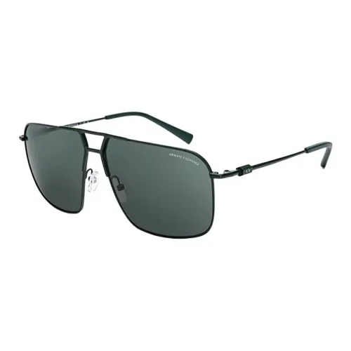 EMPORIO ARMANI Металл Aviator Солнцезащитные очки Унисекс Зеленый