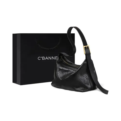 C°BANNER Коровья кожа с синтетической кожей сумка через плечо сумка на плечо стандартная женская черная