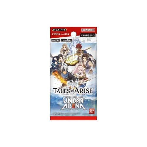 BANDAI UNION ARENA Легенда Рассвет Tales OF Arise Дополнительный пакет IP Аниме Карточки FIVE Пачка One Коробка Включено