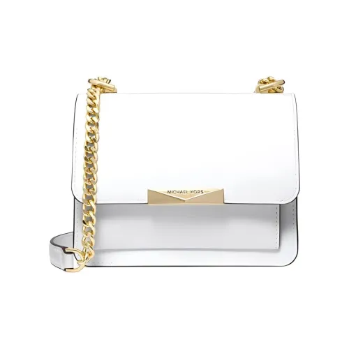 MICHAEL KORS Нефритовая кожа через плечо сумка маленький женский чисто белый