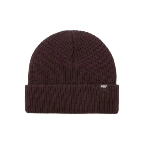 HUF Акриловые шапки-бини Мужской Коричневый