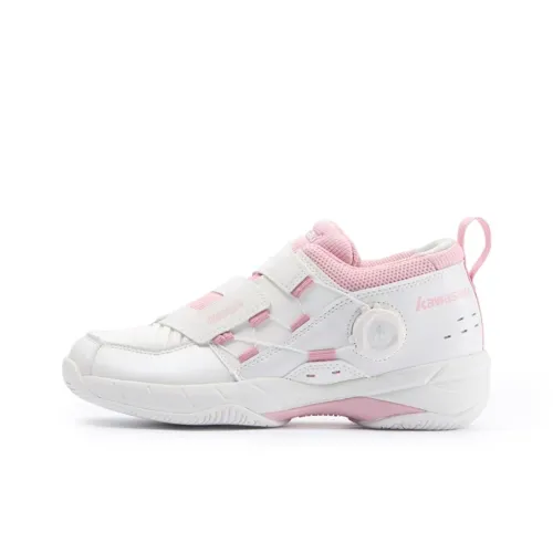 Кавасаки Glory Series противоскользящие низкие топы для бадминтона унисекс розовые белые